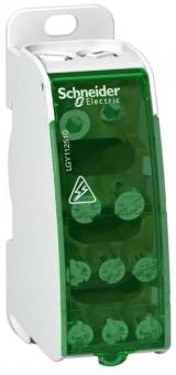 Распределительный блок Schneider Electric (1х10) 10 отверстий 125А