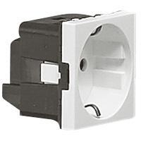 Розетка Legrand Mosaic 2К+3 белая 2М