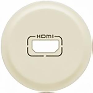 Лицевая панель для розетки аудио/видео HDMI Legrand Celiane слоновая кость