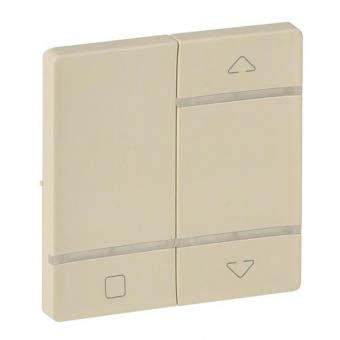 Лицевая панель радиоприемного выключателя, приводов жалюзи Legrand Valena LIFE MyHome Play Zigbee слоновая кость