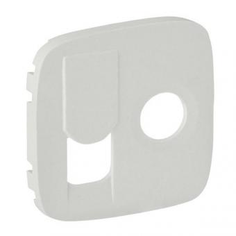 Лицевая панель розетки TV-RJ45 753055 Legrand Valena Allure жемчуг