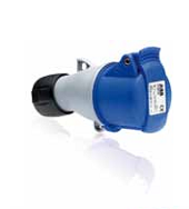 Розетка кабельная ICAT 216-C6, 16А, 2P+E, IP44, 6ч