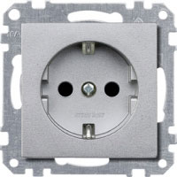 Штепсельная розетка SCHUKO 16A 250V~ с защитой от детей; белая