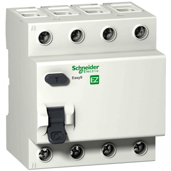 Выключатель дифференциальный (УЗО) Schneider Electric Easy9 63А AC300