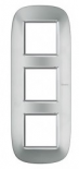Axolute декоративные накладки в форме эллипса, White, цвет белый Corian, на 2+2+2 модуля