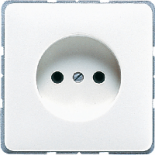 JUNG CD 500/CD plusПлатина Розетка б/з (CD511PT)