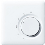 JUNG CD 500/CD plusБел Накладка термостатакомнатного(мех TR236U,TR246U) (CDTR236PLWW)